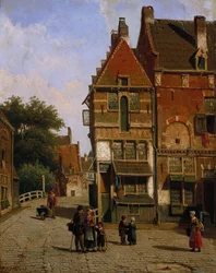 Een Nederlandse Straatscène
