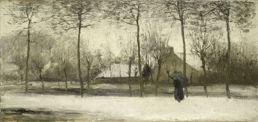 Winterlandschap, ca.1875 (olieverf op doek)