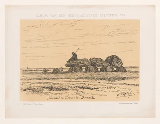 Hunebed te Tynaarlo in Drenthe