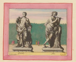 Standbeelden van Galatea en Acis