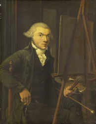 Portret van een schilder, waarschijnlijk Harmanus Uppink