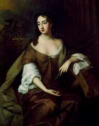 Een Dame als St. Catherine, 17e eeuw