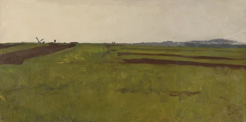 Landschap met velden