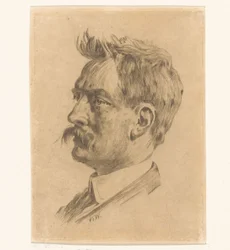 Portret van Jan Hofker