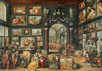 Het atelier van Apelles