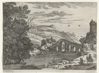 Landschap met een rivier