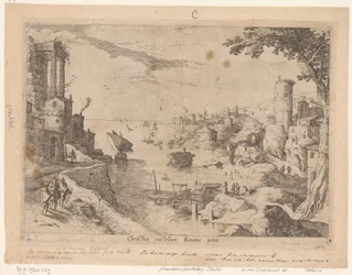 Landschap met de Emmaüsgangers