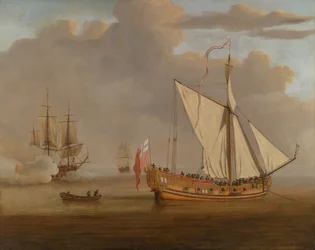 Het Engelse jacht 