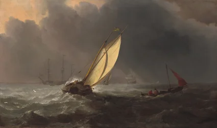 Na de storm, ca.1700 (olieverf op doek)