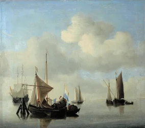 Marine bij kalm weer ...