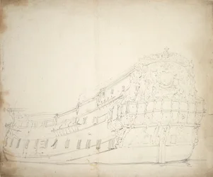 Portret van een Engelse vierde rang, ca. 1675