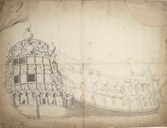 Portret van een Engelse tweedekker