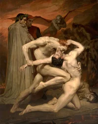 Dante en Vergilius in de hel