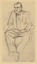 Portret van Philip Wilson Steer