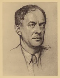 Portret van Walter de la Mare