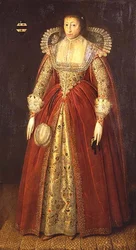 Portret van een dame, vermoedelijk Lady Style
