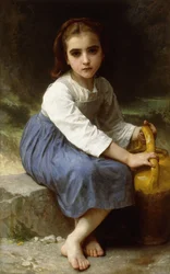 Jong meisje met een kruik; Jeune Fille à la Cruche