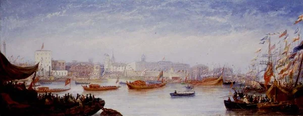 De Opening van de Kolenbeurs, 30.10.1849