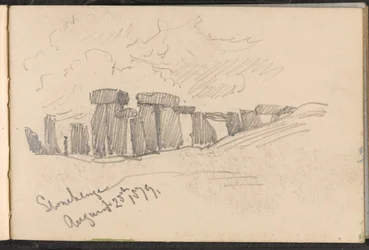 ?Stonehenge, 25 augustus 1879?