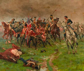 De vlag. Albuhera, 16 mei 1811