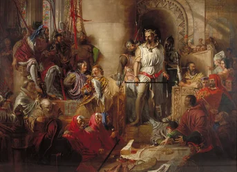 Het proces van Sir William Wallace in Westminster