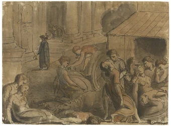 De grote pest van Londen, c. 1779