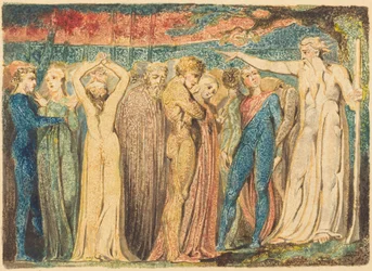 Jozef van Arimathea predikt aan de Britten