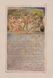 P.125-1950.pt15 Lachend Lied: plaat 15 uit Songs of Innocence and of Experience (kopie AA) c.1815-26