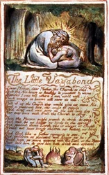 De Kleine Zwerver: plaat 45 uit Songs of Innocence and of Experience (kopie AA) circa 1815-26