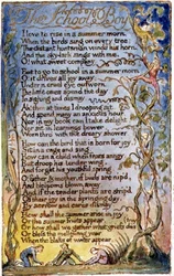 De Schooljongen: plaat 53 uit Songs of Innocence and of Experience (kopie AA) ca. 1815-26