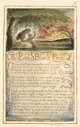P.125-1950.pt9 De kleine zwarte jongen: plaat 9 uit Songs of Innocence and of Experience (exemplaar AA), ca. 1815-26