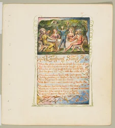 Songs of Innocence and of Experience: Laughing Song, ca. 1825