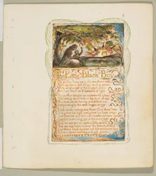 Liederen van onschuld en ervaring: De kleine zwarte jongen, ca. 1825.