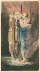 De aanklagers van diefstal, overspel, moord (oorlog)