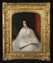 Portret van Jane Fortescue Seymour, Mevrouw Coleridge, c.1862