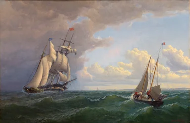 Walvisvaarder bij de Wijngaard - Uitgaand