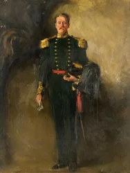 Een Man in het Groene Uniform van de Schotse Boogschutters, 20e eeuw