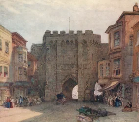 In de High Street, Southampton