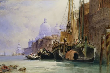 Santa Maria della Salute en het Canal Grande, Venetië