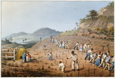 Het opbreken van het land, uit 