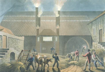 Exterieur van het Kookhuis, uit 