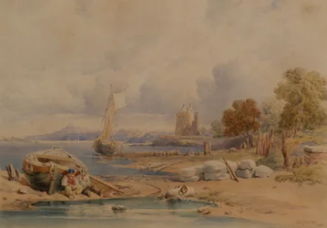 Barnbougle Kasteel bij Crammond aan de Forth