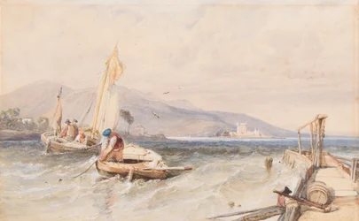 Kasteel Douglas, Loch Leven, 1849
