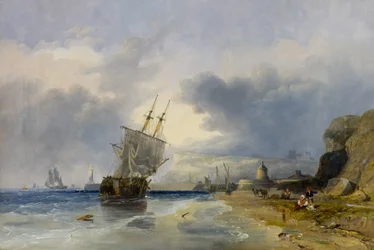 Whitby vanuit het noorden