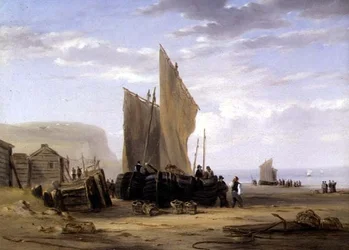 Aan de kust van Yarmouth (een van een paar)
