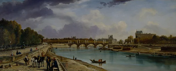 De Seine onder Parijs, ca.1825-35