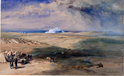 Kwartieren van Lord Raglan voor Sebastopol, november 1854