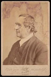 Portret van J.D. Lang, Voor 1877