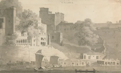 Bramha en Nursingdara Ghat, Varanasi
