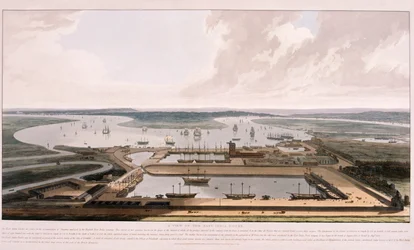 East India Docks, Poplar, Londen